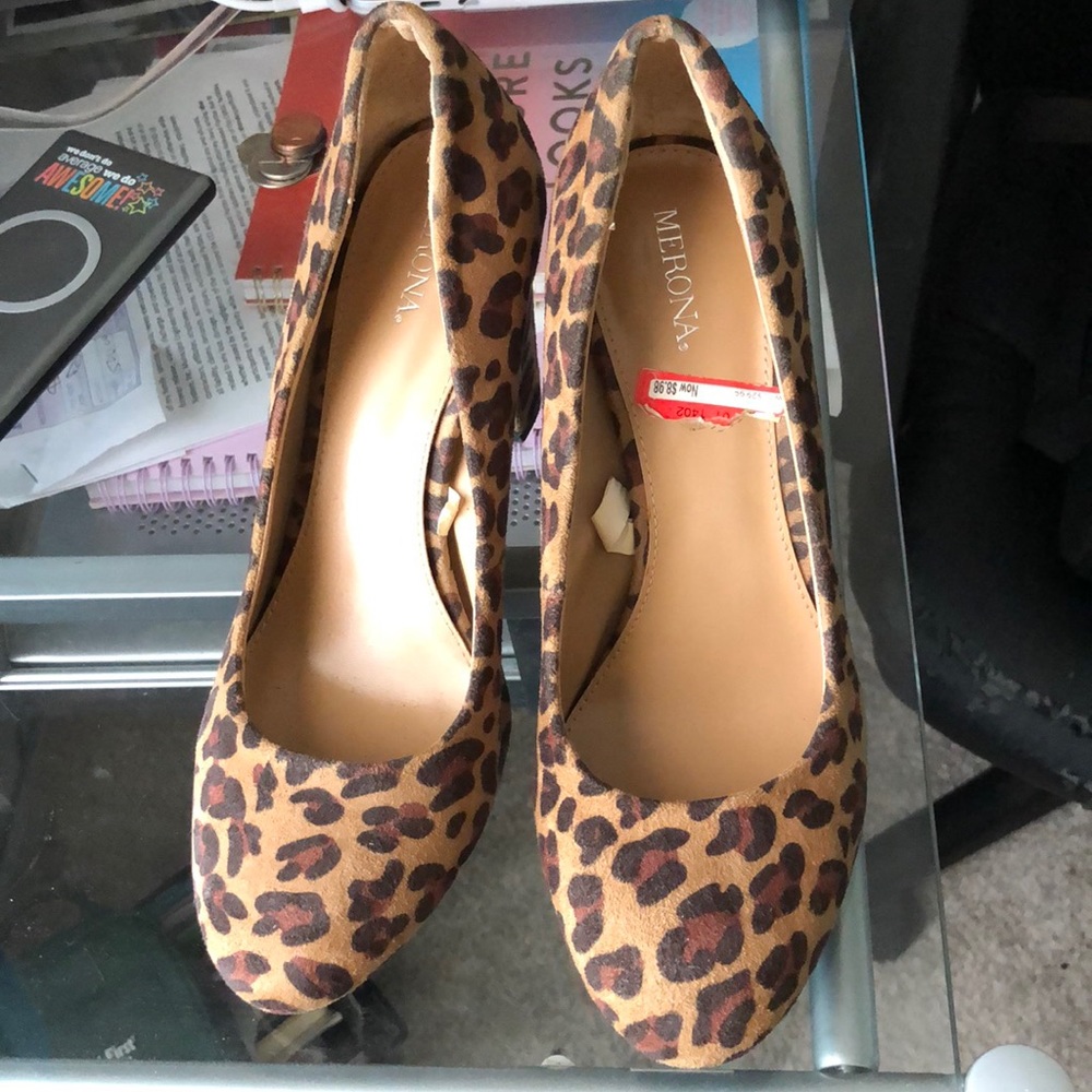 Leopard Heels
